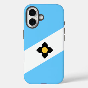 Flag of Madison, Wisconsin iPhone 16 Case