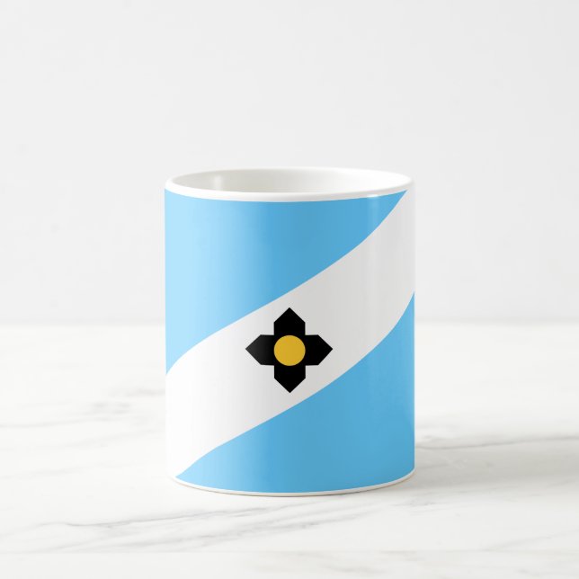 Flag of Madison (Wisconsin) Coffee Mug (Center)