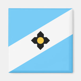 Flag of Madison (Wisconsin) Magnet