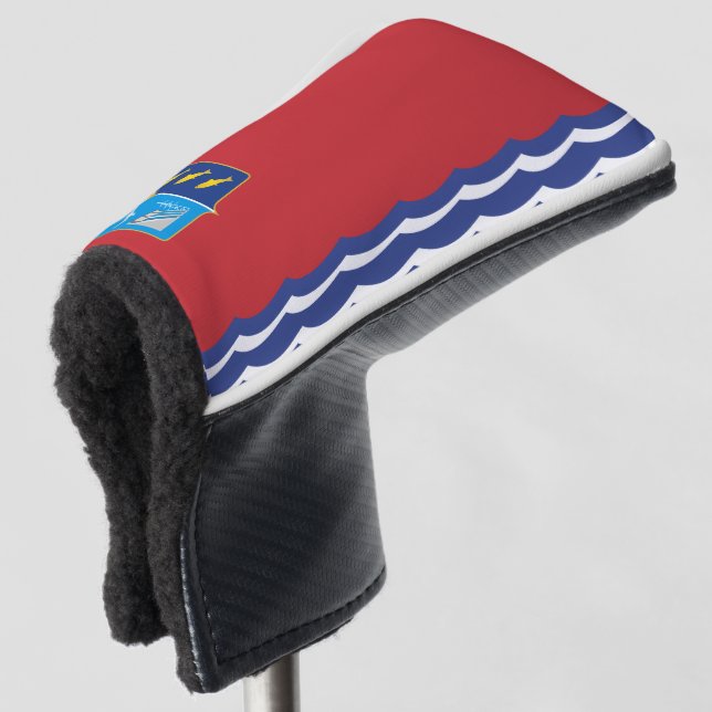 Flag of Magadan oblast Golf Head Cover (3/4 Front)