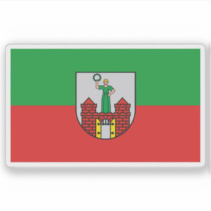 Flag of Magdeburg, Germany