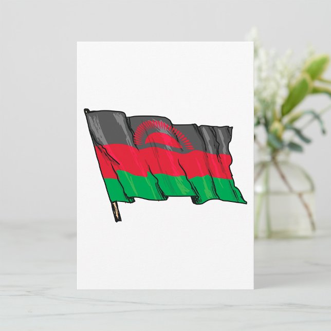 Flag Of Malawi Invitation (Creator Uploaded)