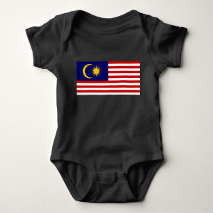 Flag of Malaysia Baby Bodysuit