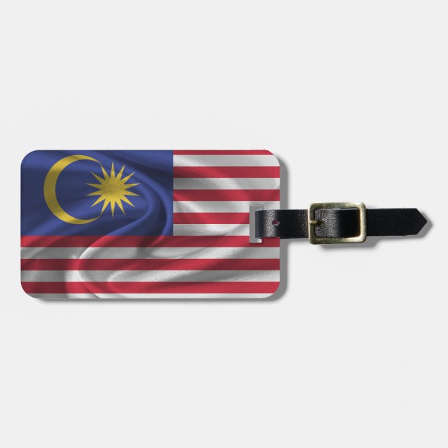 Flag Of Malaysia Luggage Tag (Front Horizontal)