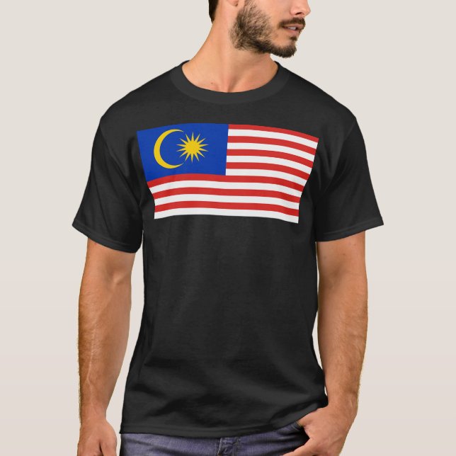 Flag of Malaysia T-Shirt (Front)