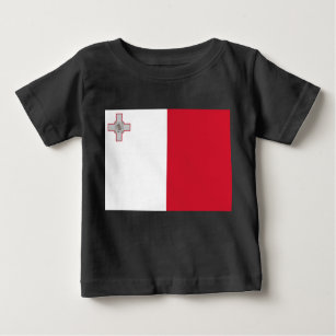 Flag of Malta Baby T-Shirt