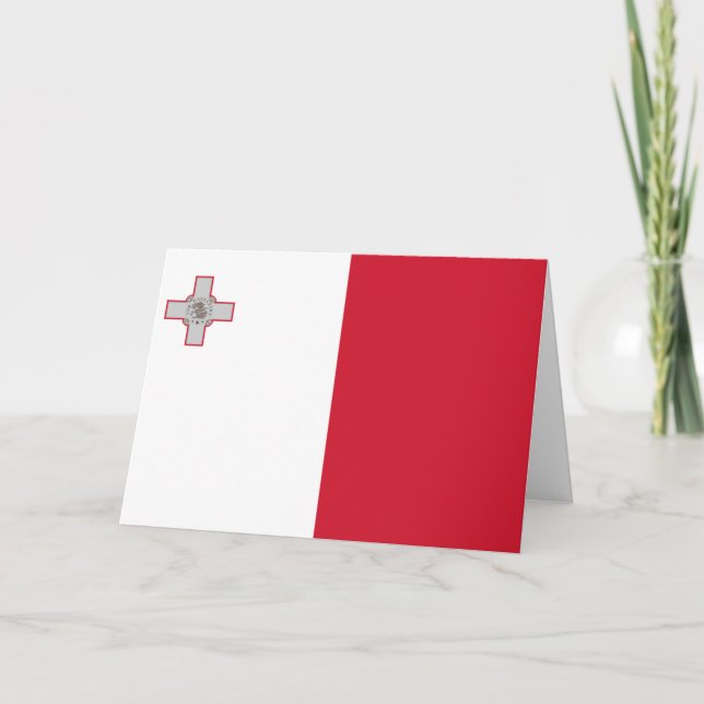 Flag of Malta Card (Front)