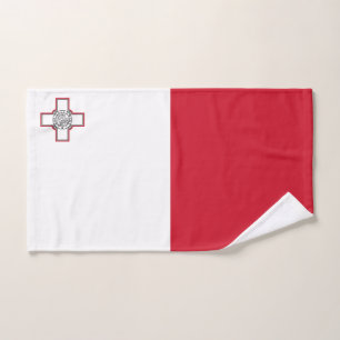 Flag of Malta Hand Towel