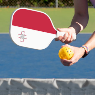 Flag of Malta Pickleball Paddle