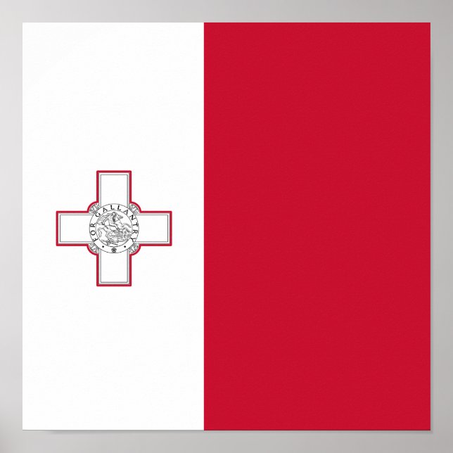 Flag of Malta Poster (Front)