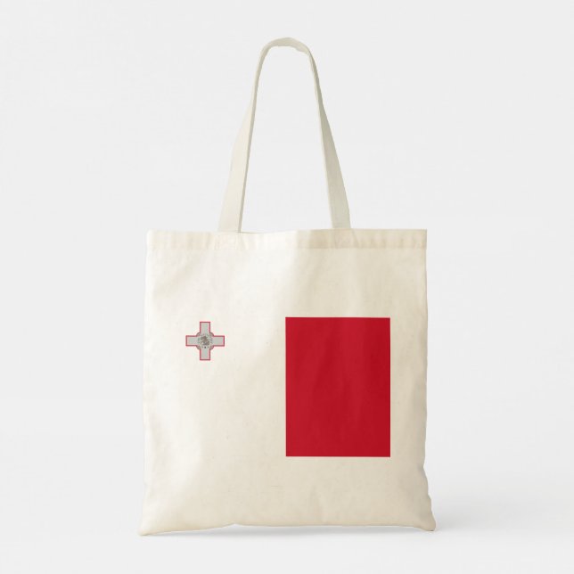 Flag of Malta Tote Bag (Back)