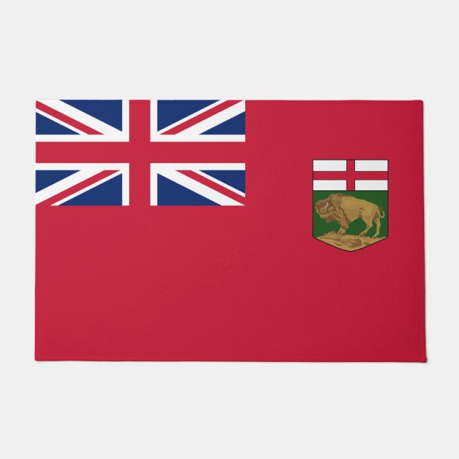 Flag of Manitoba Doormat (Front)