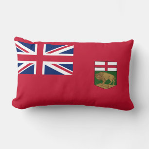 Flag of Manitoba Lumbar Cushion