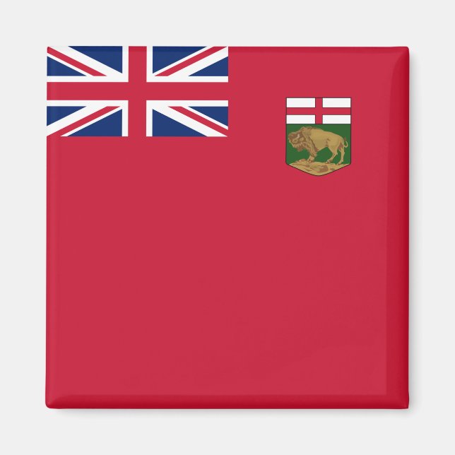 Flag of Manitoba Magnet (Front)