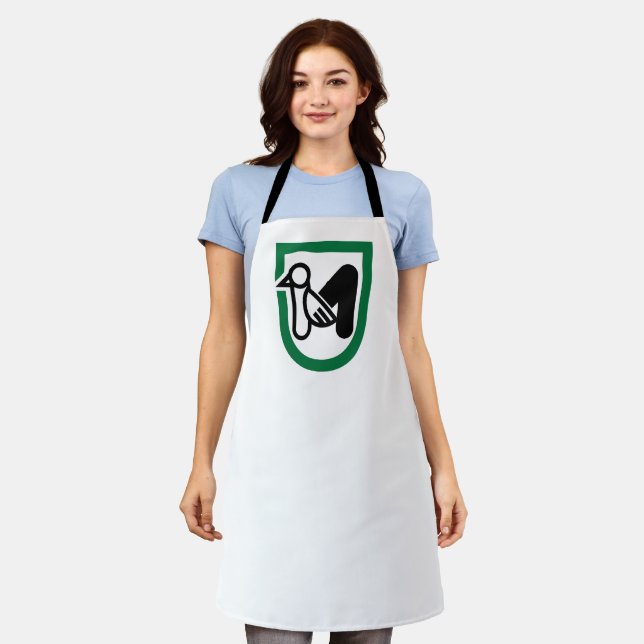Flag of Marche (Italy)   Apron (Worn)