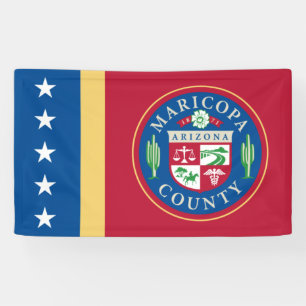 Flag of Maricopa County (Arizona) Banner