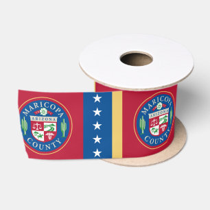 Flag of Maricopa County (Arizona) Satin Ribbon