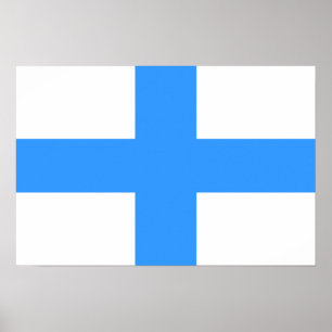 Flag of Marseille Poster