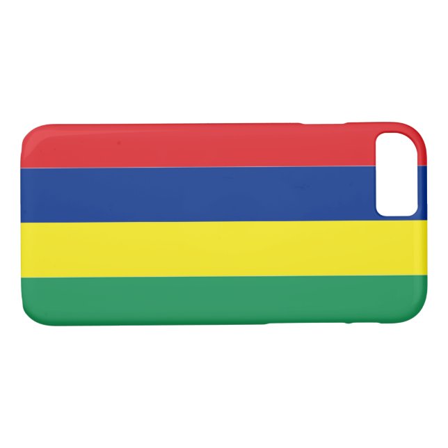 Flag of Mauritius Case-Mate iPhone Case (Back (Horizontal))