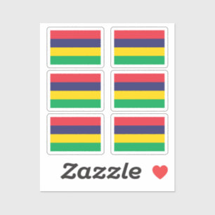 Flag of Mauritius Collection pack of 6