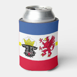 Flag of Mecklenburg-Western Pomerania Can Cooler