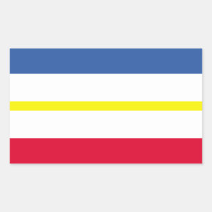 Flag of Mecklenburg-Western Pomerania Rectangular Sticker