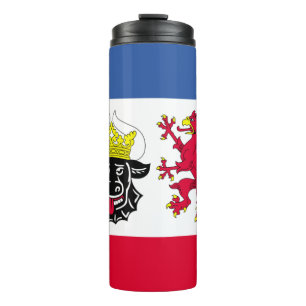 Flag of Mecklenburg-Western Pomerania Thermal Tumb Tumbler