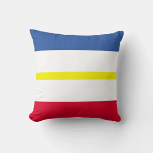 Flag of Mecklenburg-Western Pomerania Throw Pillow