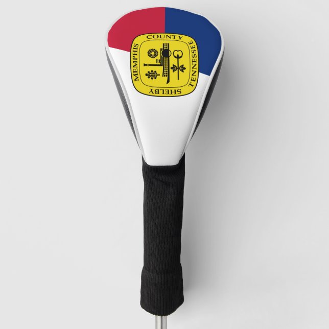 Flag of Memphis, Tennessee Golf Head Cover (Front)