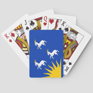 Flag of Merionethshire Playing Cards