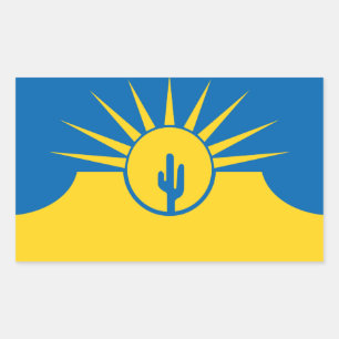 Flag of Mesa, Arizona Rectangular Sticker