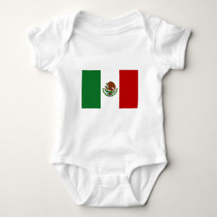 Flag of Mexico Baby Bodysuit