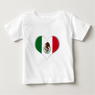 Flag of Mexico Baby T-Shirt