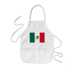 Flag of Mexico, Bandera de Mexico Kids Apron