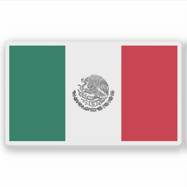 Flag of Mexico, civil use (1968–present) (Front)