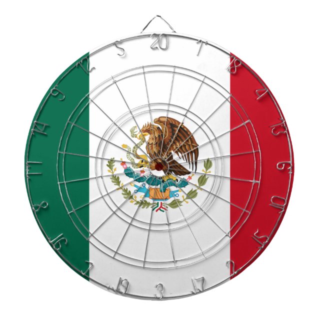 Flag of Mexico Dartboard (Front)
