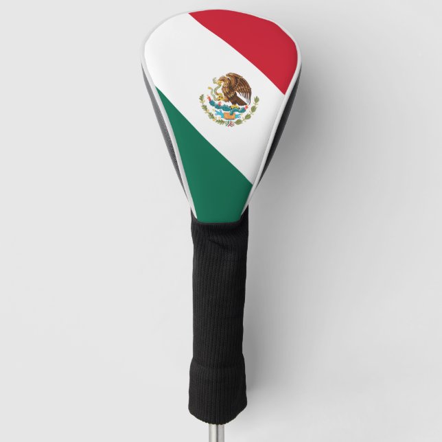 Flag of Mexico Golf Head Cover (Front)
