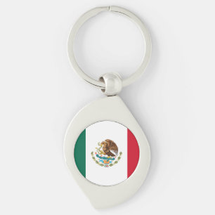 Flag of Mexico Key Ring