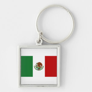 Flag of Mexico Key Ring