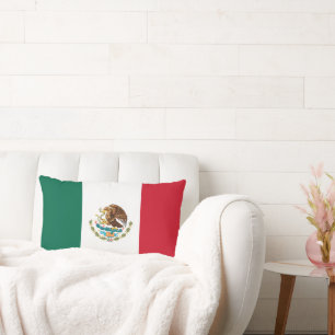 Flag of Mexico Lumbar Cushion