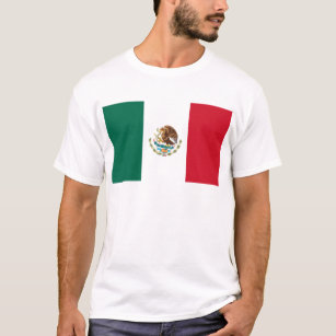 Flag of Mexico - Mexican Flag - Bandera de México T-Shirt