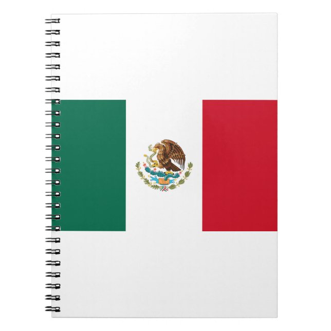 Flag of Mexico Notebook (Front)