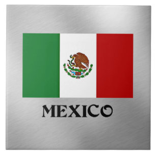 Flag of Mexico, popular design, Ceramic Tile