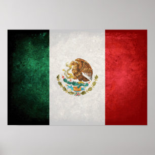 Flag of Mexico Poster