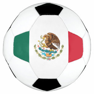 Flag of Mexico Soccer Ball