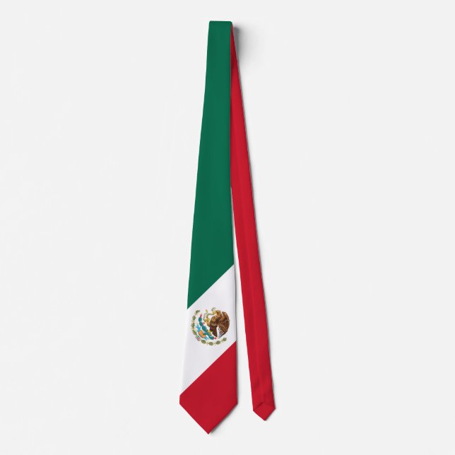 Flag of Mexico Tie (Front)