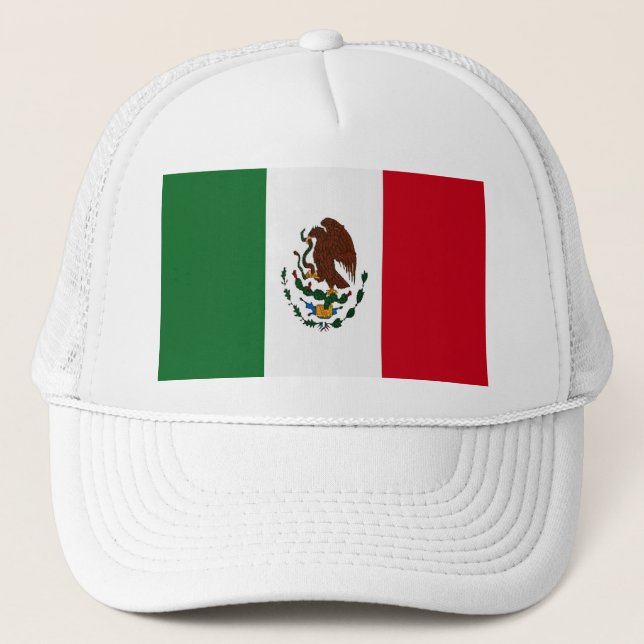 Flag of Mexico Trucker Hat (Front)