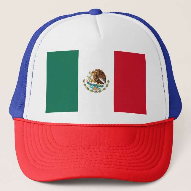 Flag of Mexico Trucker Hat (Front)
