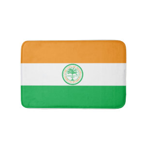 Flag of Miami, Florida Bathroom Mat