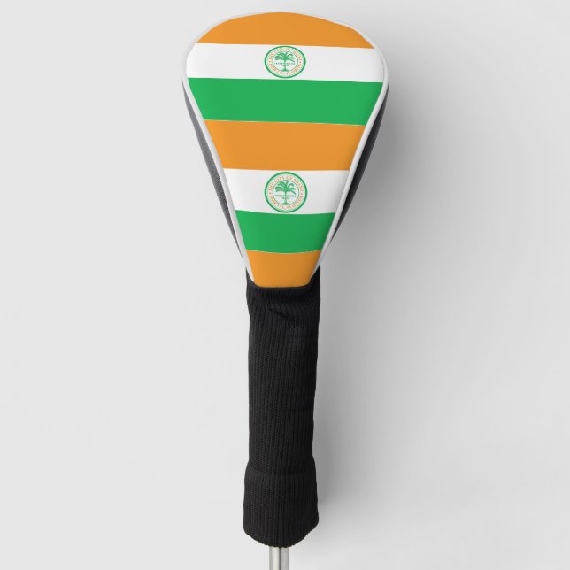 Flag of Miami, Florida Golf Head Cover (Front)